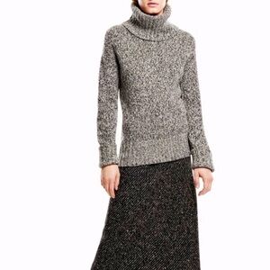THEORY Wyndora Marbal Turtleneck Sweater